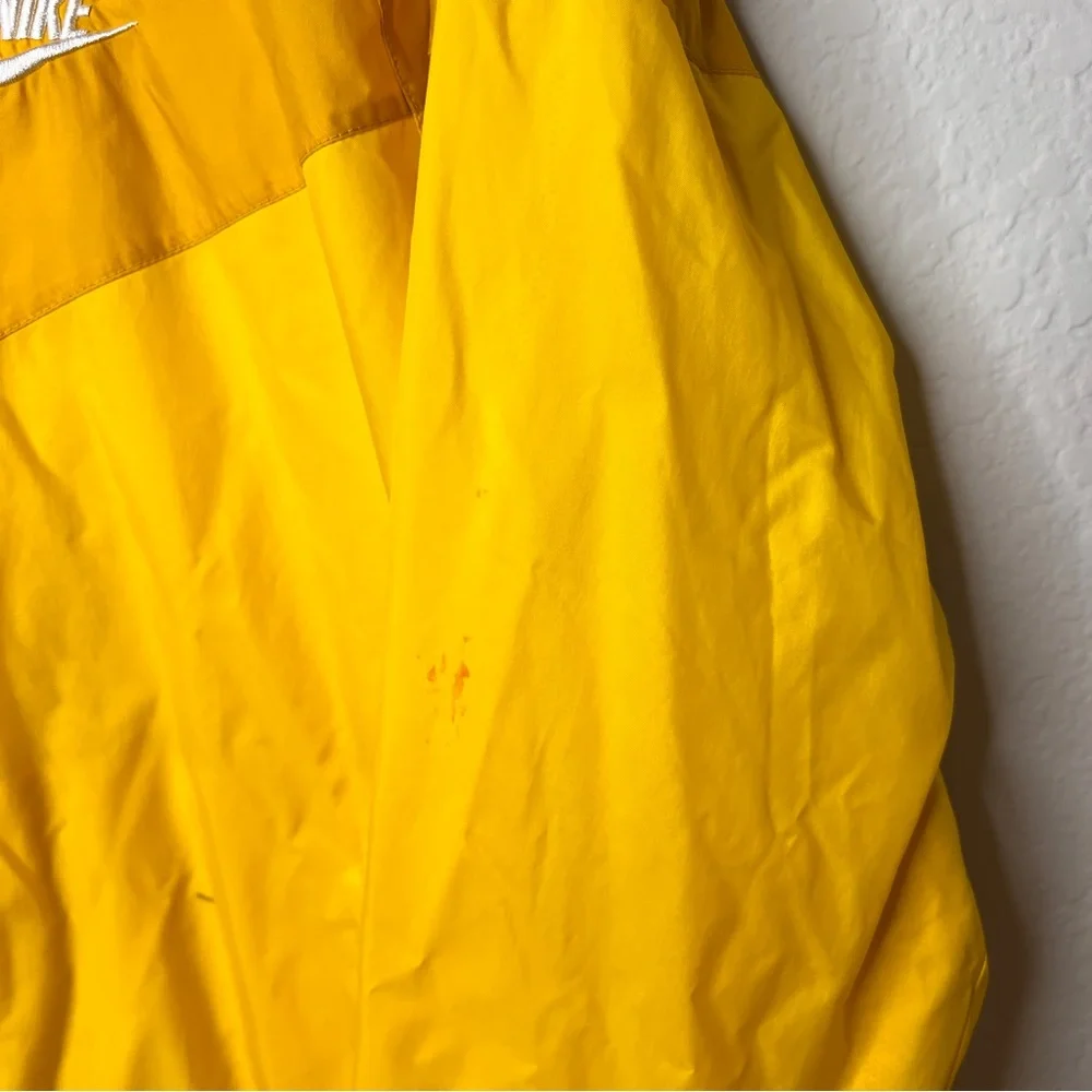 Nike Sportswear Windrunner Hooded Windbreaker Jacket Nylon Yellow Size M Men’s - Picture 6 of 16